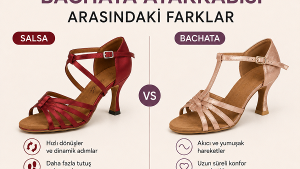 Salsa Ayakkabısı ile Bachata Ayakkabısı Arasındaki Farklar