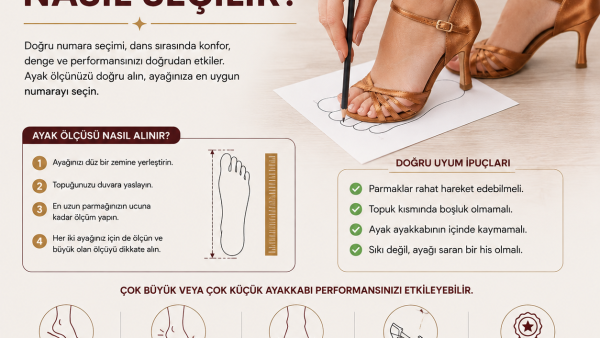 Dans Ayakkabısı Numarası Nasıl Seçilir