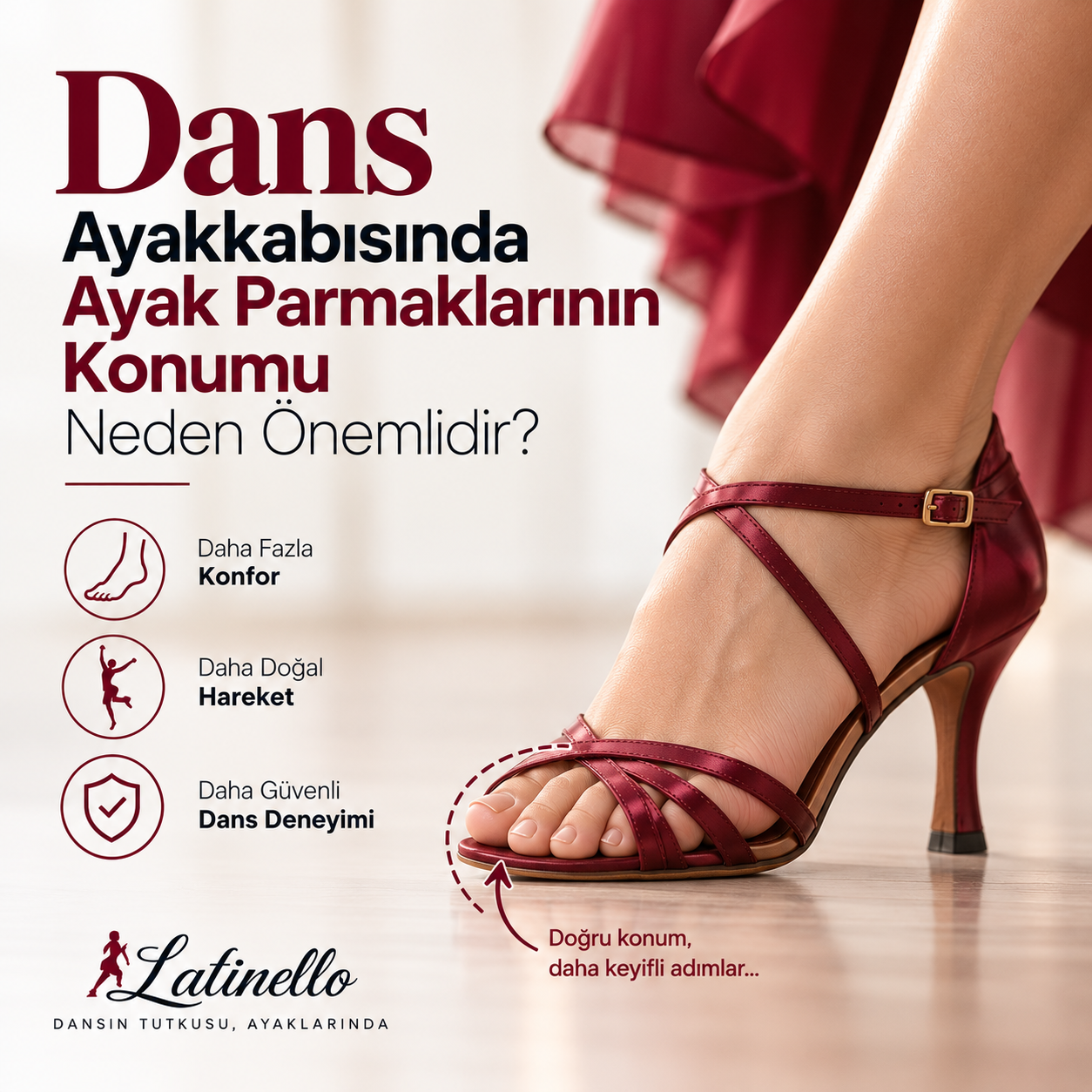 Dans Ayakkabısında Ayak Parmakları